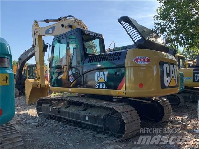 CAT 318DL Gravemaskiner på larvebånd