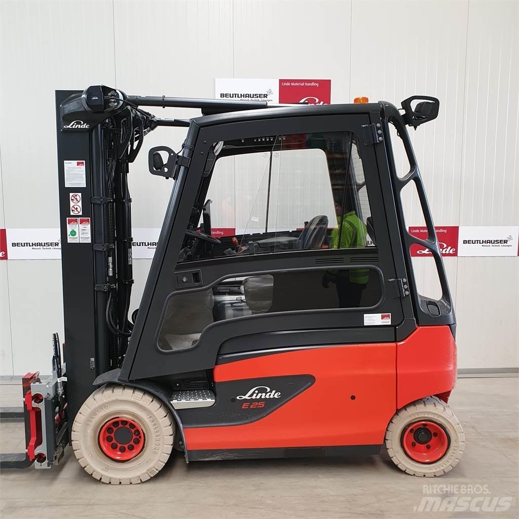 Linde E25L El gaffeltrucks