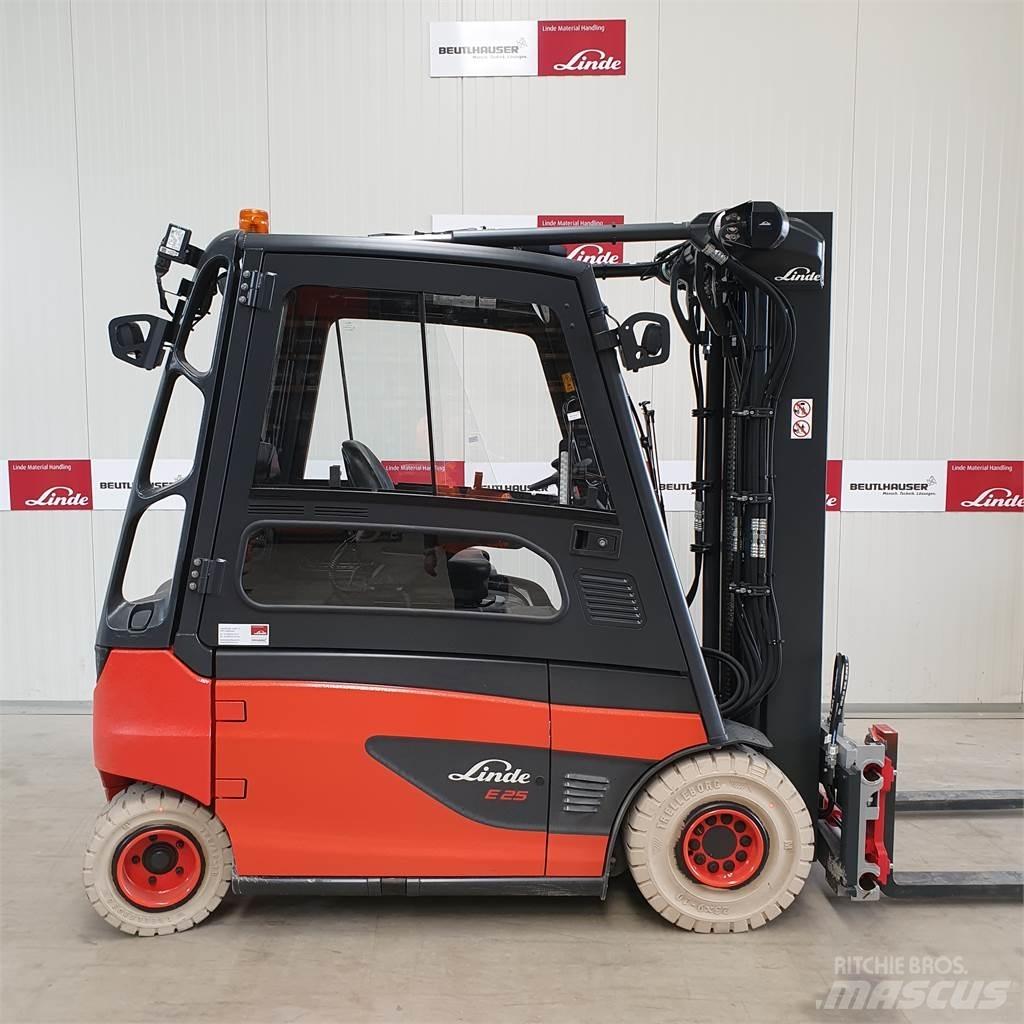 Linde E25L El gaffeltrucks