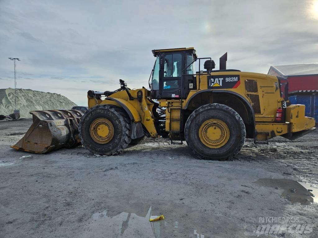 CAT 982 M Læssemaskiner på hjul