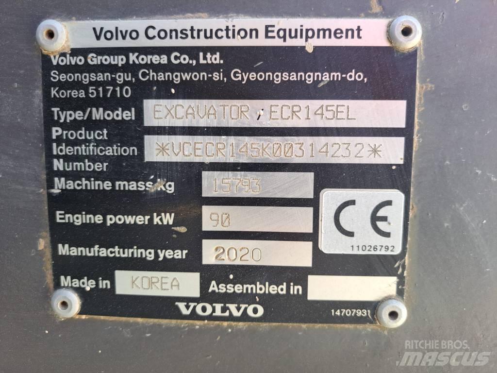 Volvo ECR 145 E Gravemaskiner på larvebånd
