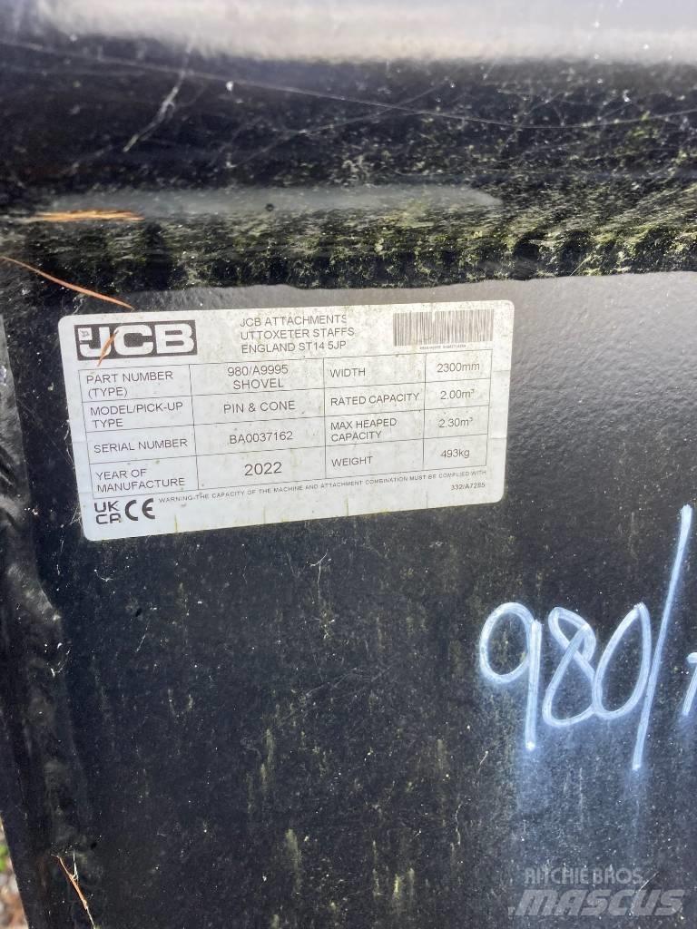 JCB 980/A9972 Bucket Andet læsse- og graveudstyr