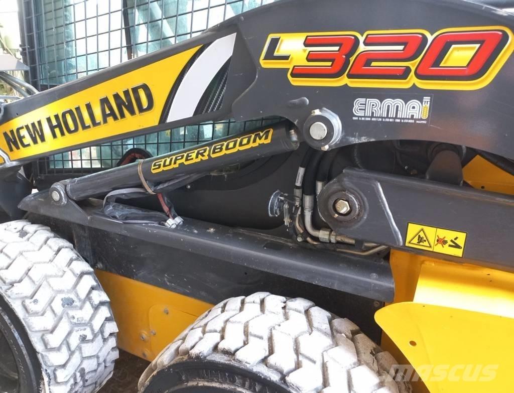 New Holland L320 Minilæsser - skridstyret
