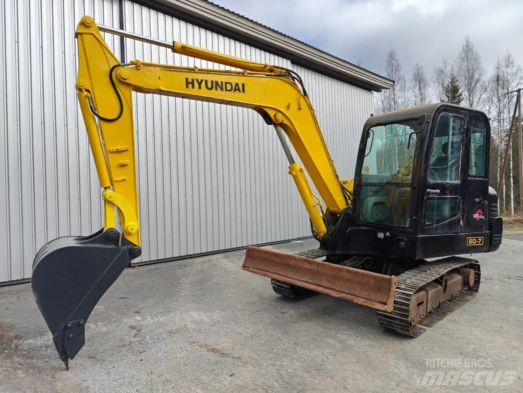 Hyundai R 60-7 Minigravemaskiner