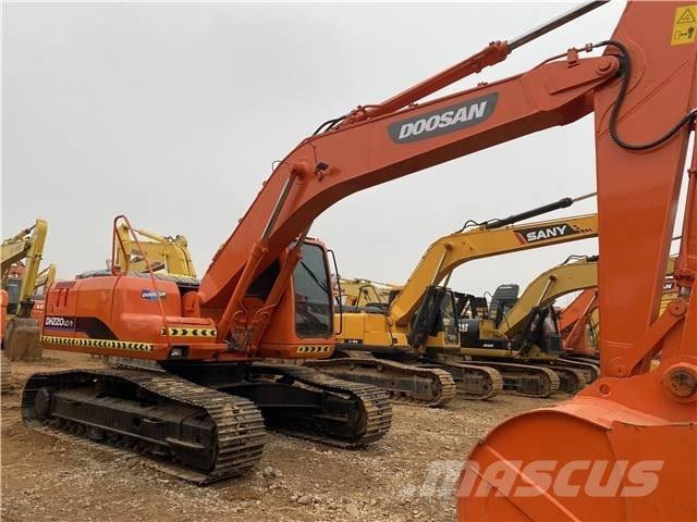 Doosan DH220LC-7 Gravemaskiner på larvebånd