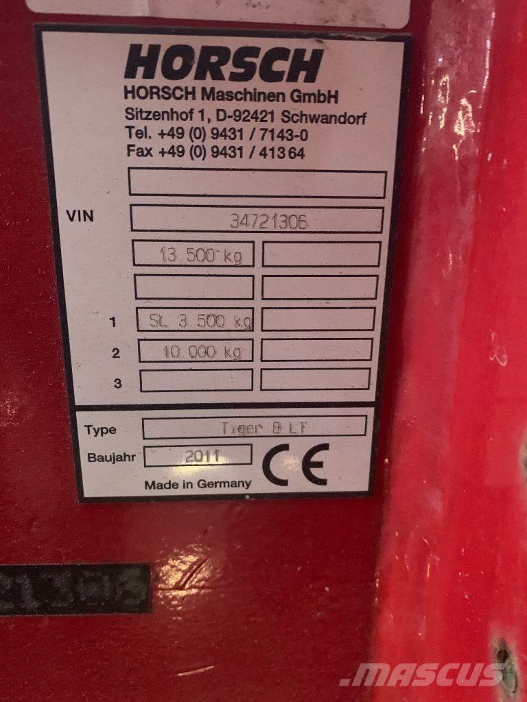 Horsch Tiger 8 LT Kultivatorer