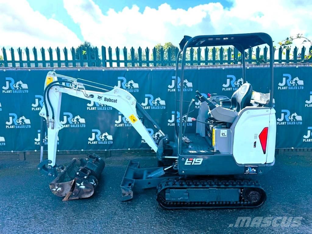 Bobcat E 19 Minigravemaskiner
