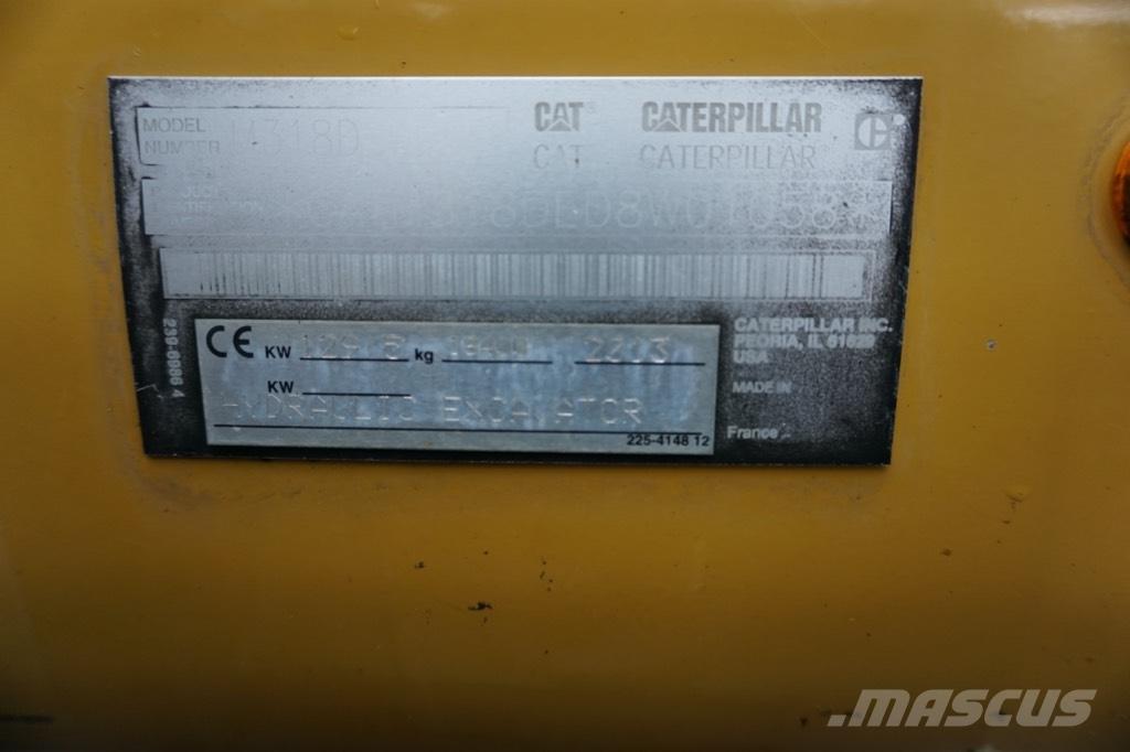 CAT M 318 D Gravemaskiner på hjul