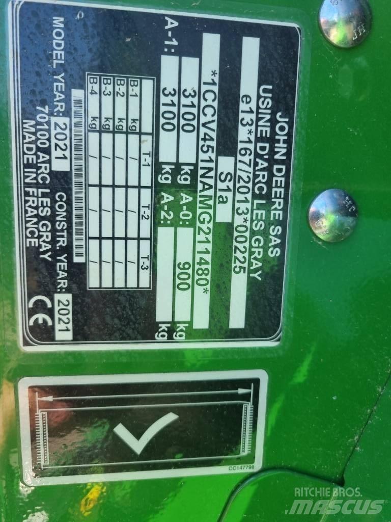 John Deere V451G Rundballe-pressere
