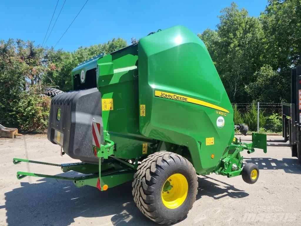 John Deere V451G Rundballe-pressere