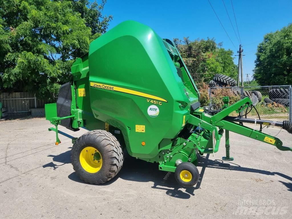 John Deere V451G Rundballe-pressere