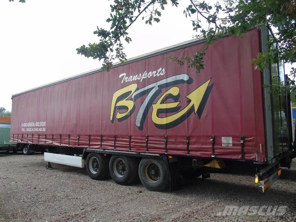 Krone 3x BPW + COIL Semi-trailer med Gardinsider