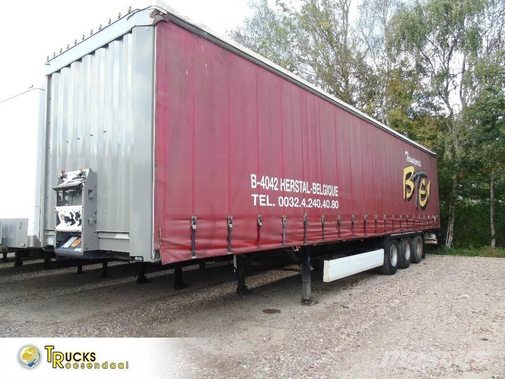 Krone 3x BPW + COIL Semi-trailer med Gardinsider