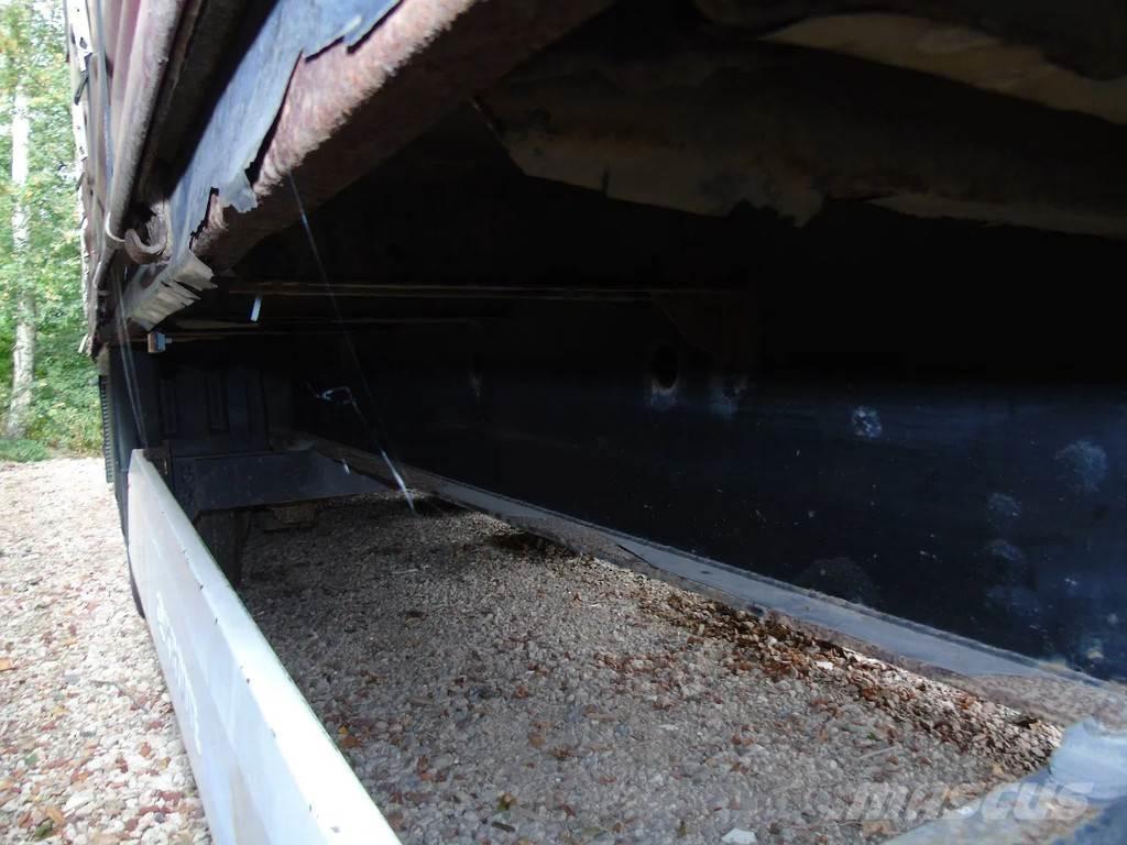 Krone 3x BPW + COIL Semi-trailer med Gardinsider