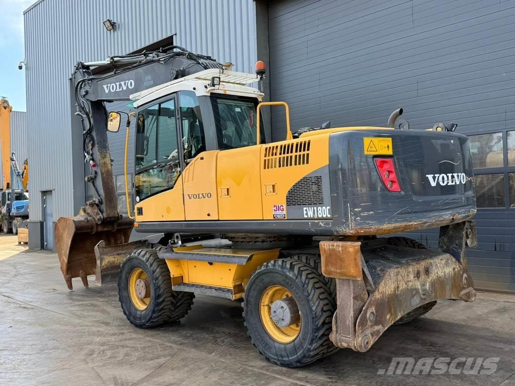 Volvo EW180C Gravemaskiner på hjul