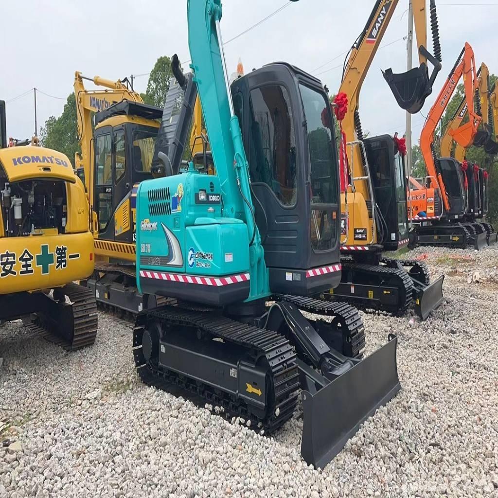 Kobelco SK 75 Gravemaskiner på larvebånd