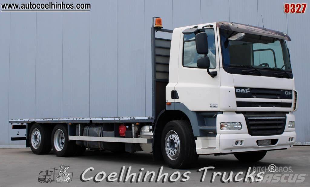 DAF CF85.360 Lastbil med lad/Flatbed