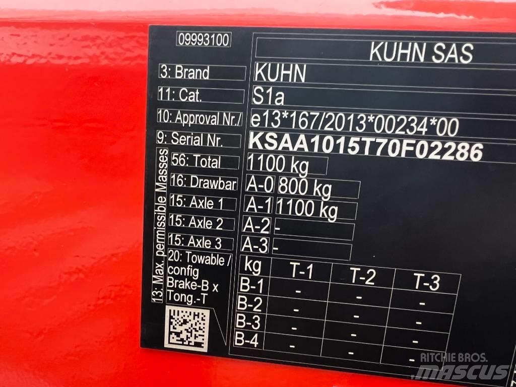 Kuhn GA 7501 River og høvendere