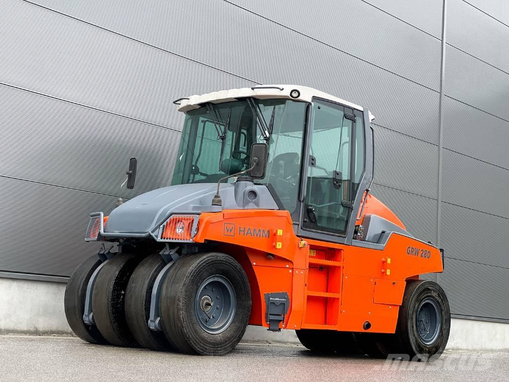 Hamm GRW 280-10 Tromle med luftdæk