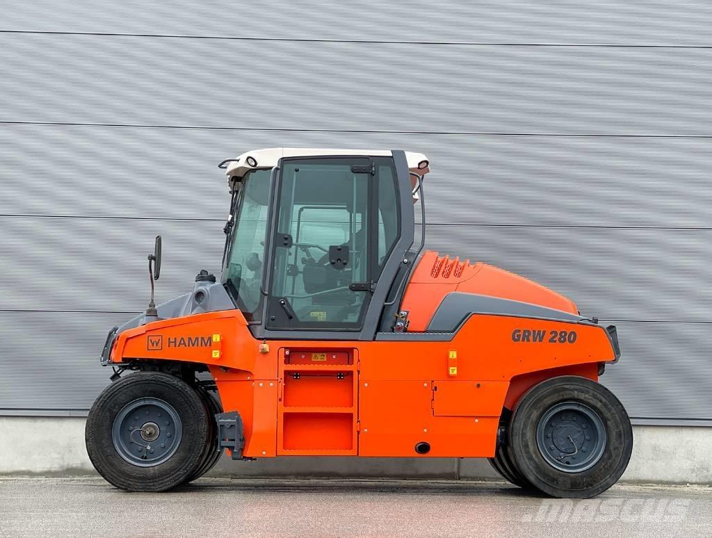 Hamm GRW 280-10 Tromle med luftdæk