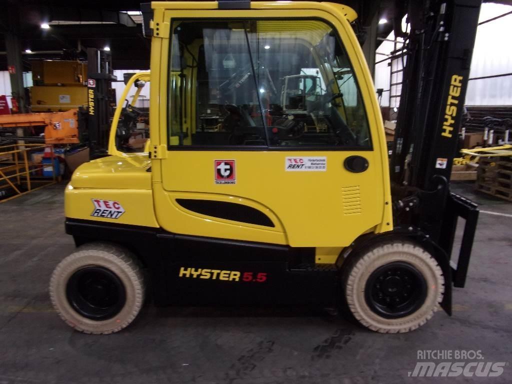Hyster J5.5XN-6 El gaffeltrucks