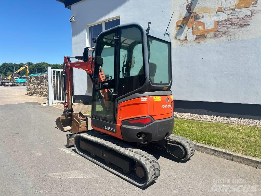 Kubota U 27-4 Minigravemaskiner