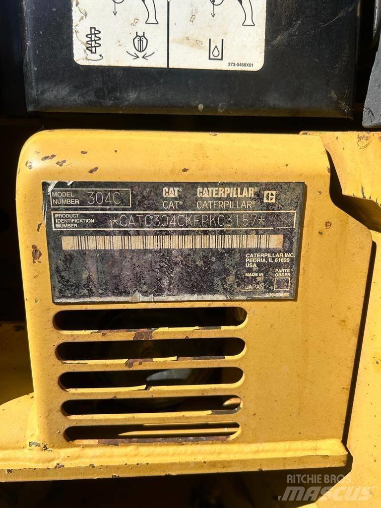 CAT 304 C CR Minigravemaskiner