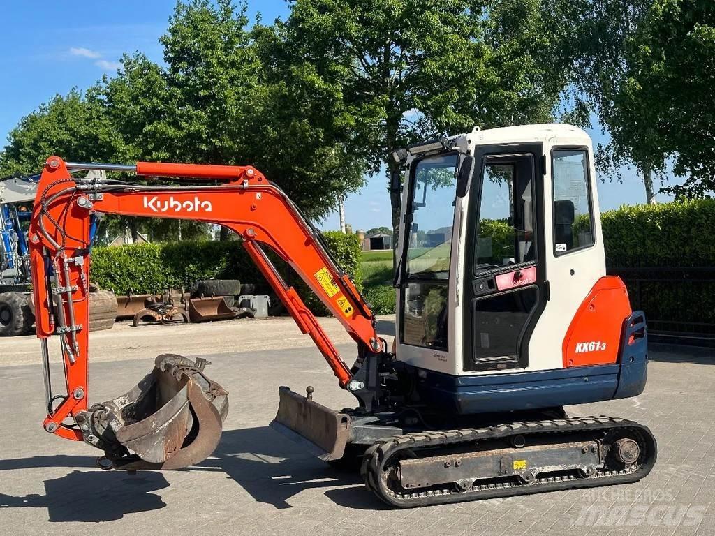 Kubota KX61-3 Minigravemaskiner