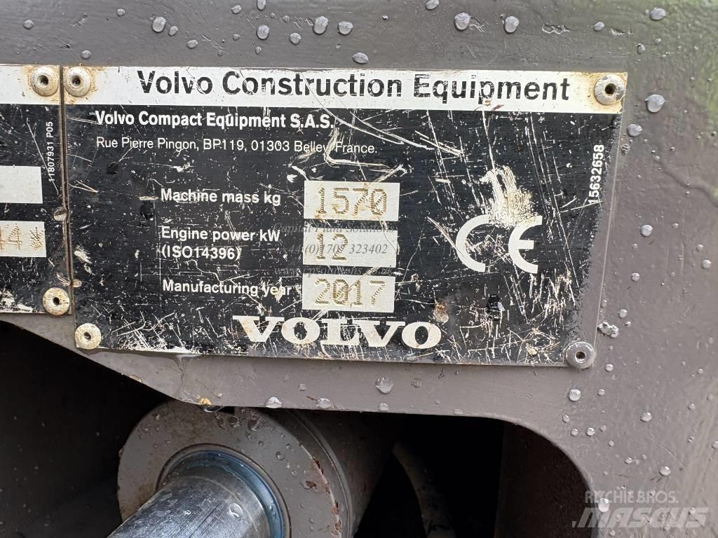 Volvo EC 15 D Minigravemaskiner