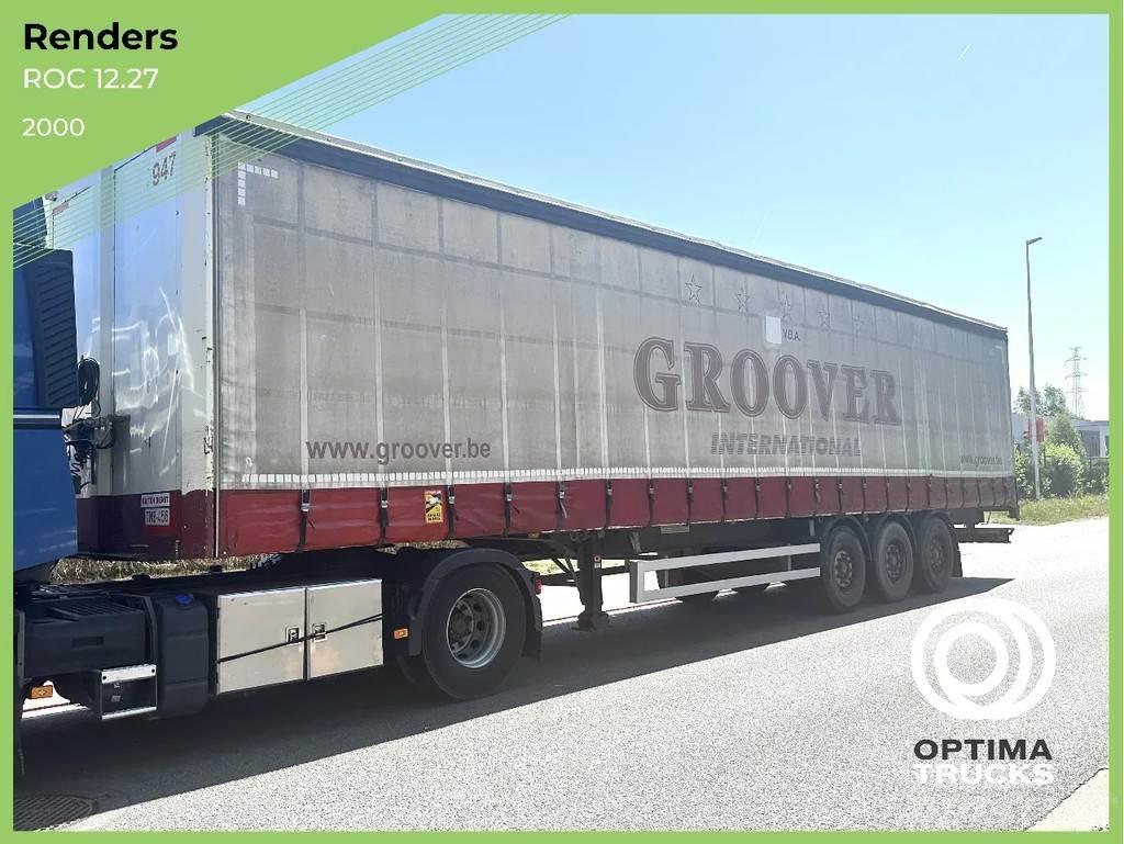 Renders ROC 12.27 Semi-trailer med Gardinsider