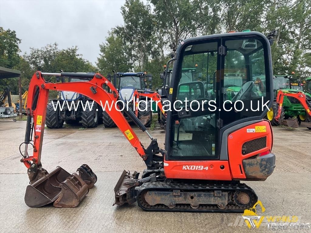 Kubota KX 019-4 Minigravemaskiner