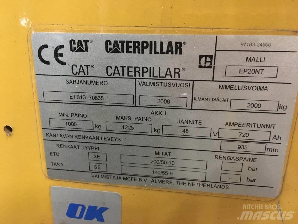 CAT EP 20 NT El gaffeltrucks