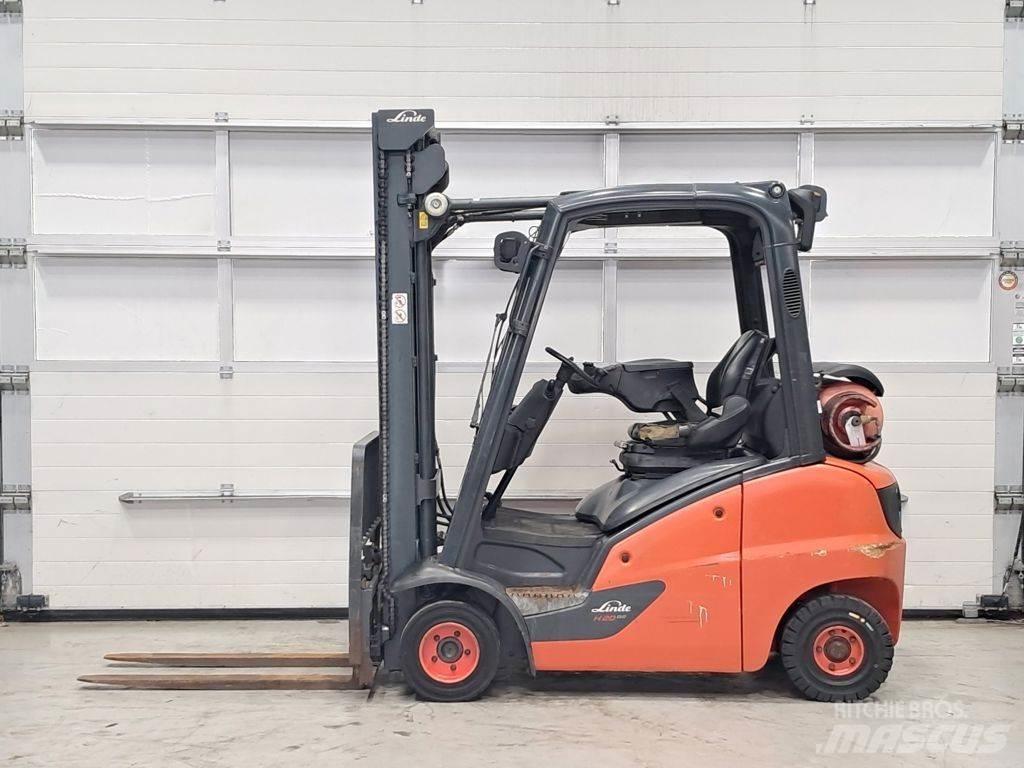Linde H20T-01 LPG gaffeltrucks