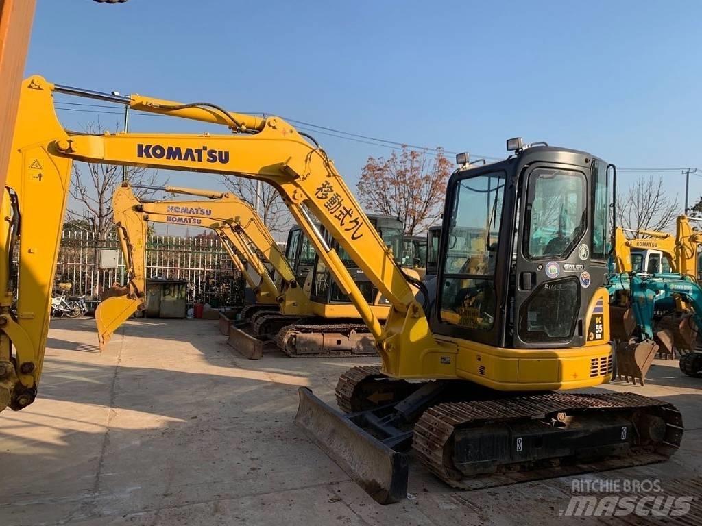 Komatsu PC 55 Minigravemaskiner