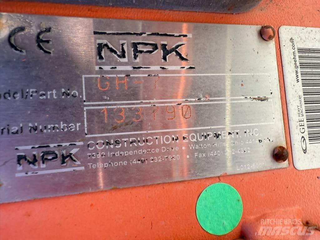 NPK GH 7 Hydraulik / Trykluft hammere