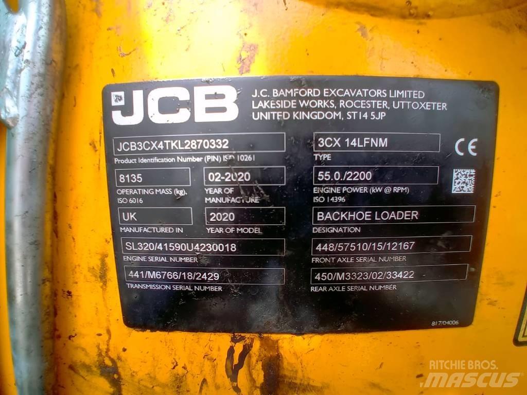 JCB 3 CX 4 T Rendegravere