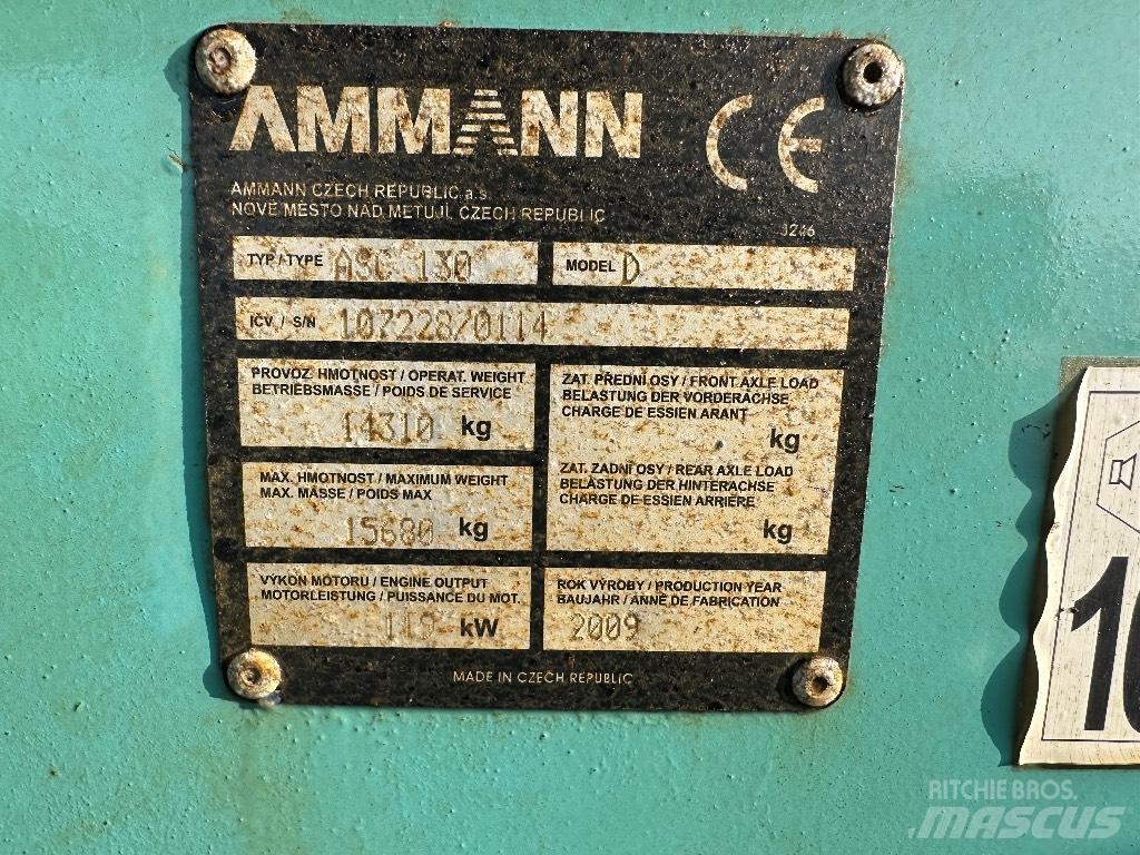 Ammann ASC 130 Enkelt tromle