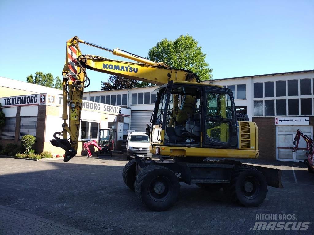 Komatsu PW 148-8 Gravemaskiner på hjul