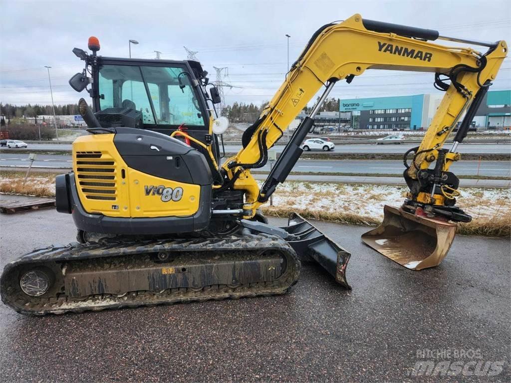 Yanmar VIO 80-1A Midi-gravemaskiner 7t - 12t