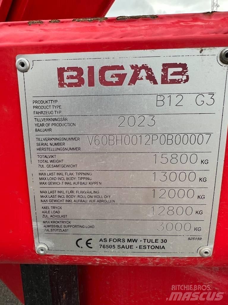 Bigab B 12 Almindelige vogne
