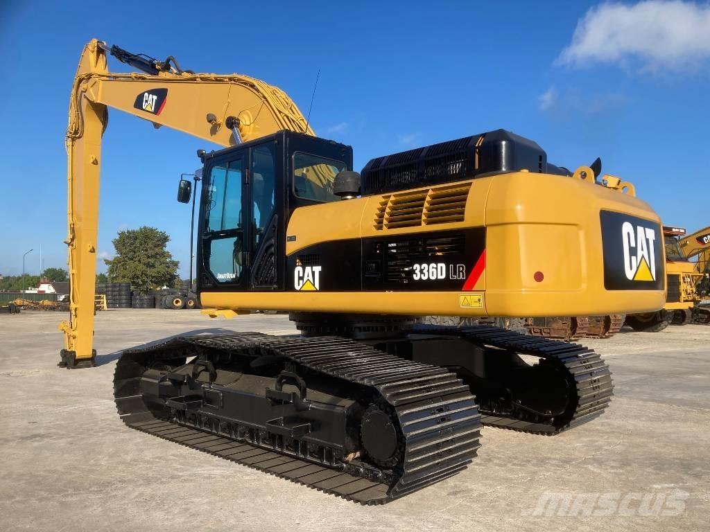 CAT 336D Long Reach Gravemaskiner med lang gravebom