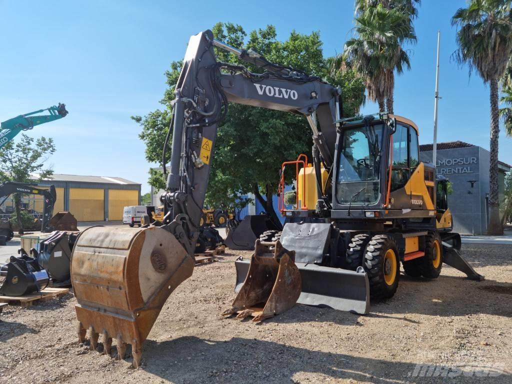 Volvo EWR 150 E Gravemaskiner på hjul