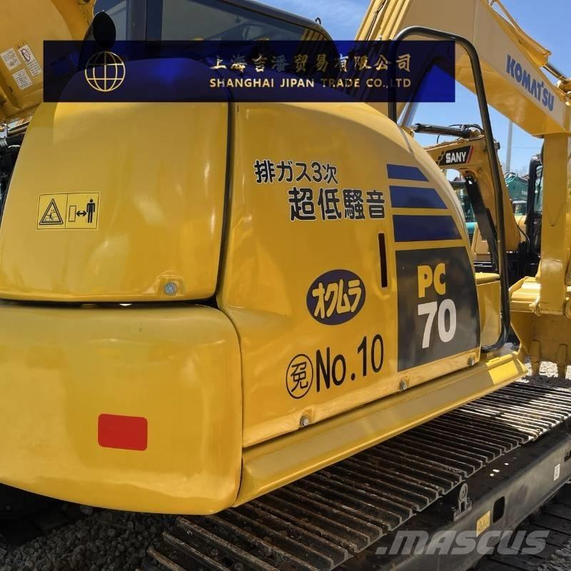 Komatsu PC 70 Minigravemaskiner