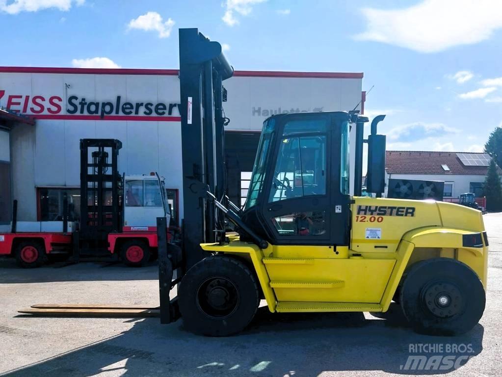 Hyster H 12.00 XM Diesel gaffeltrucks