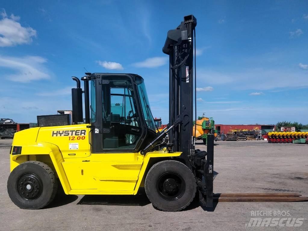 Hyster H 12.00 XM Diesel gaffeltrucks