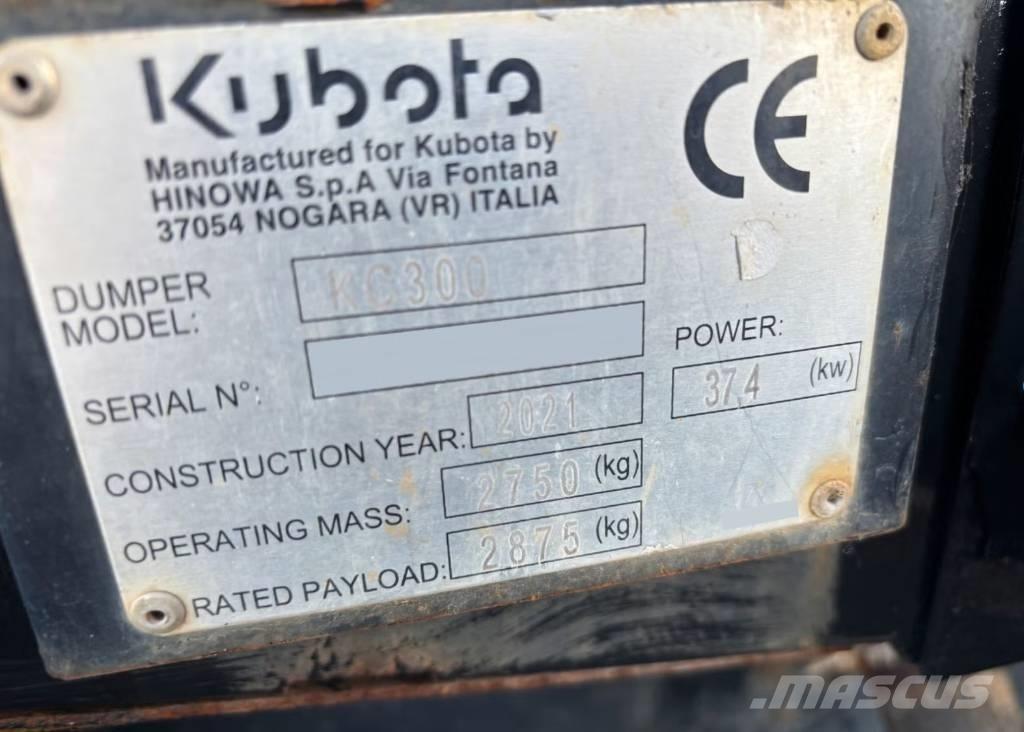 Kubota KC 300 HR-5 Andet læsse- og graveudstyr