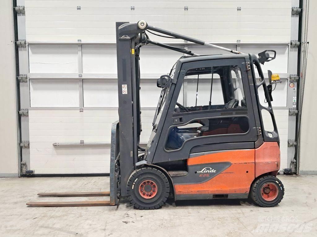 Linde E25-01 El gaffeltrucks
