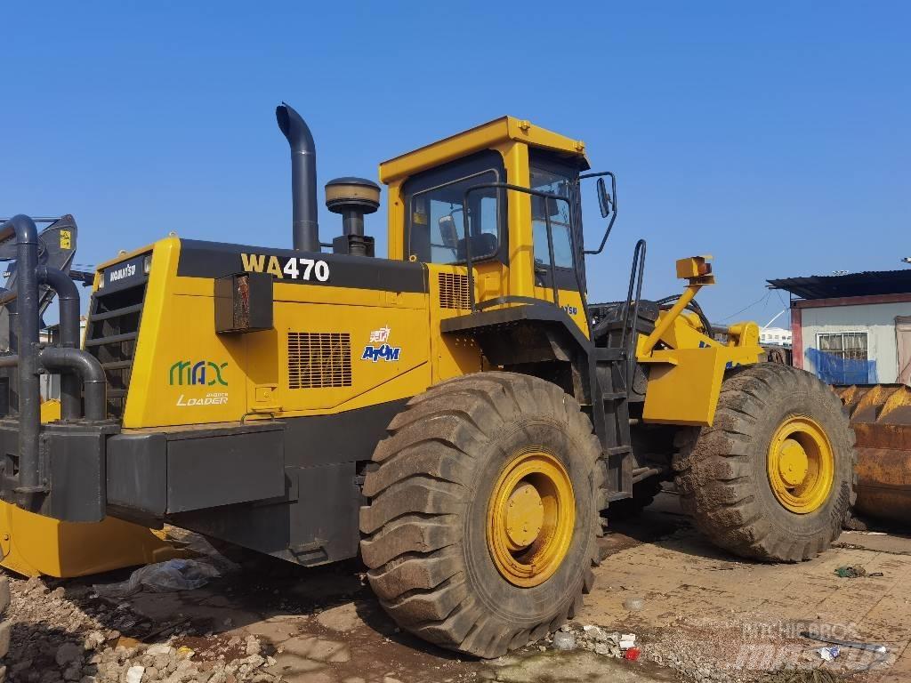 Komatsu WA 470 Læssemaskiner på hjul