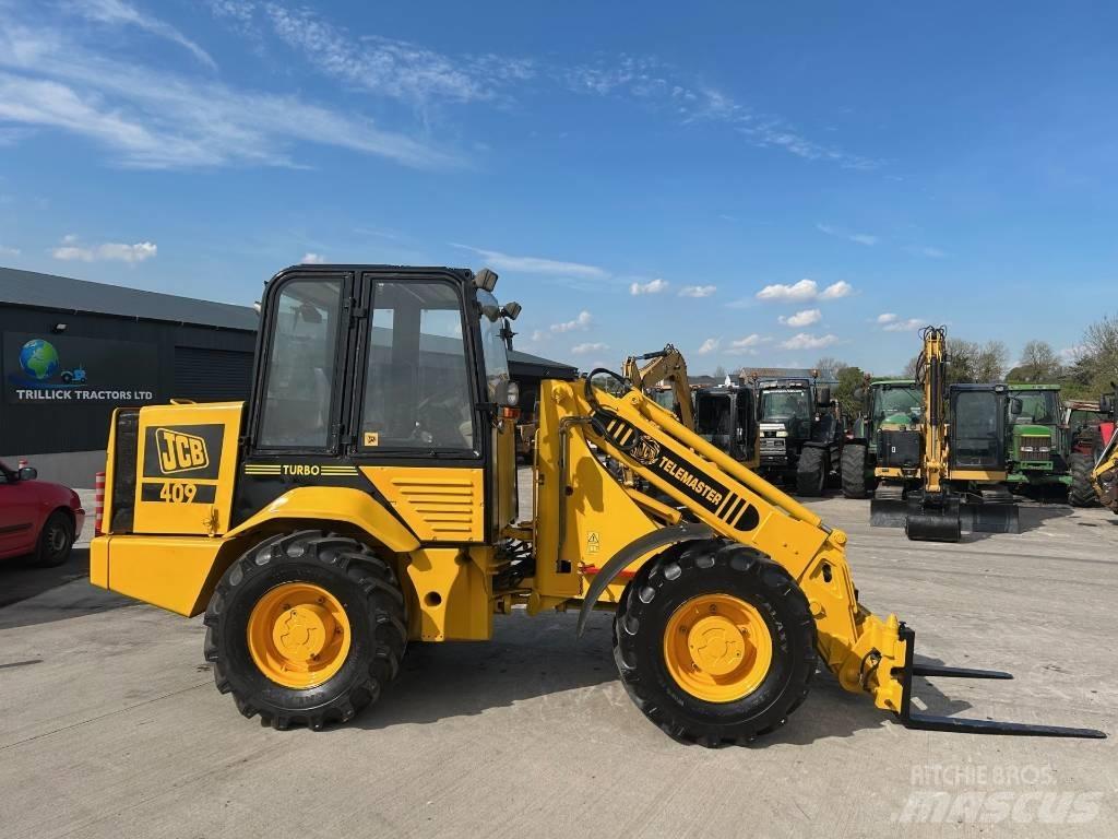 JCB 409 Teleskoplæssere til landbrug