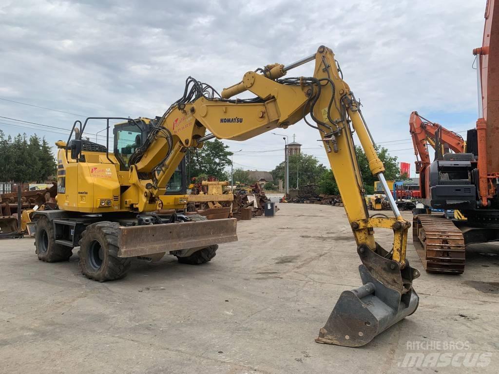 Komatsu PW118MR-11W Gravemaskiner på hjul